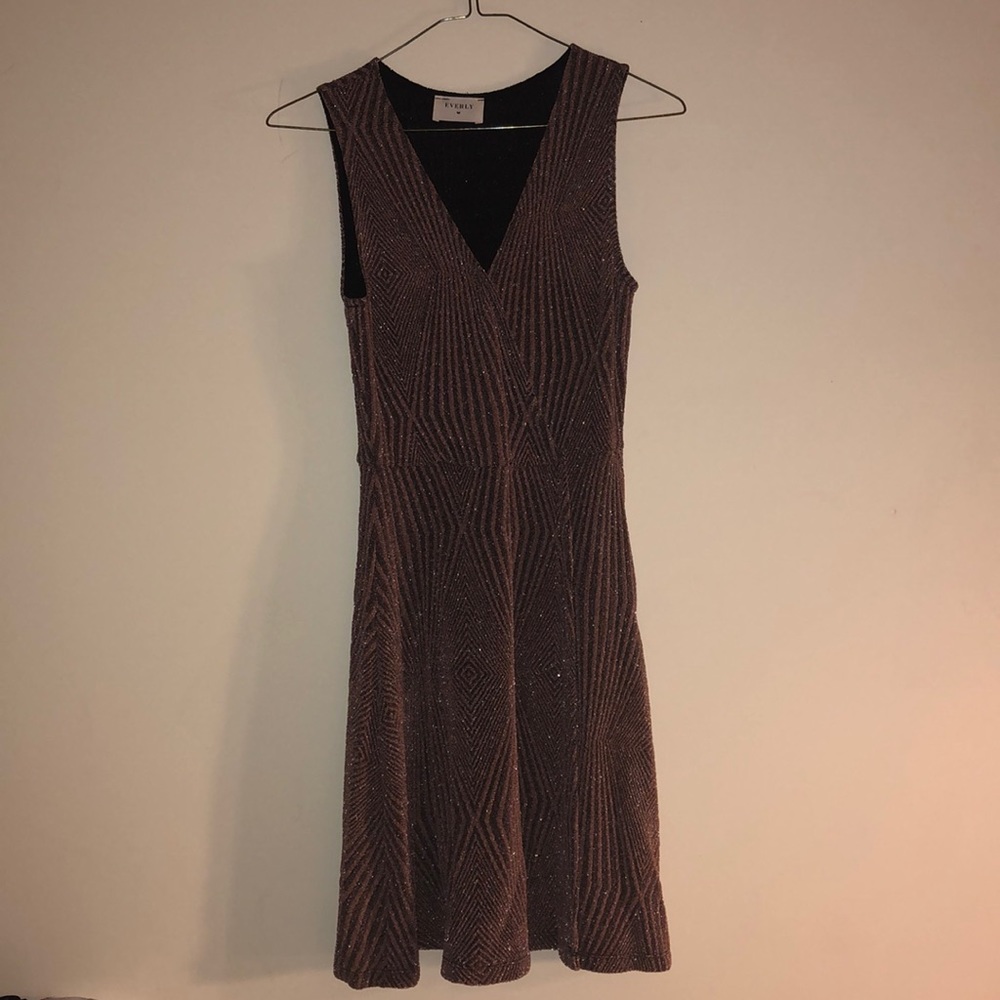 Sparkly diamond patterned dress